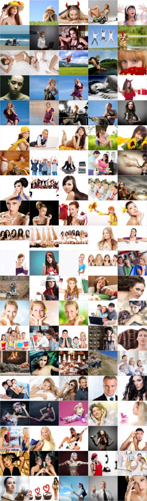 People large selection stock photos