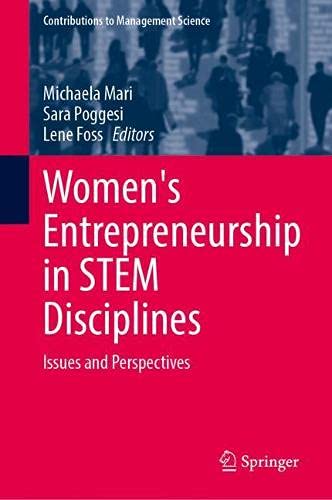 Women's Entrepreneurship in STEM Disciplines: Issues and Perspectives