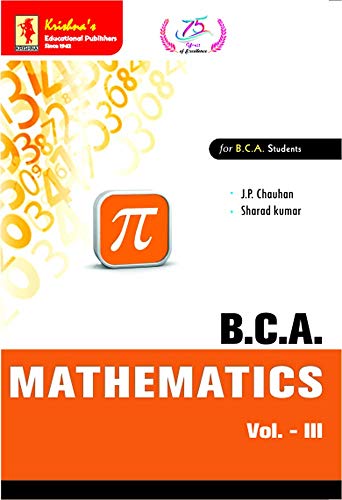 Krishna's   B.C.A. Mathematics   III