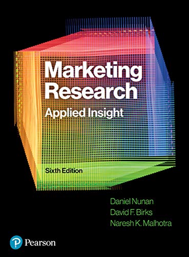 Marketing Research: Applied Insight, 6th Edition