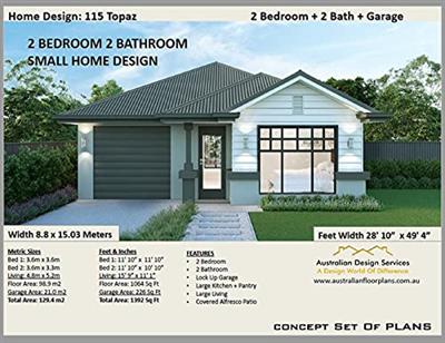 2 BEDROOM 2 BATHROOM SMALL HOME DESIGN   This is our full architectural set of concept plans: house plans under 1500 sq ft