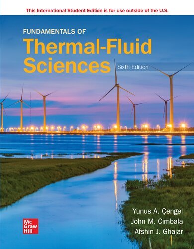 Fundamentals of Thermal Fluid Sciences, 6th Edition (True PDF)