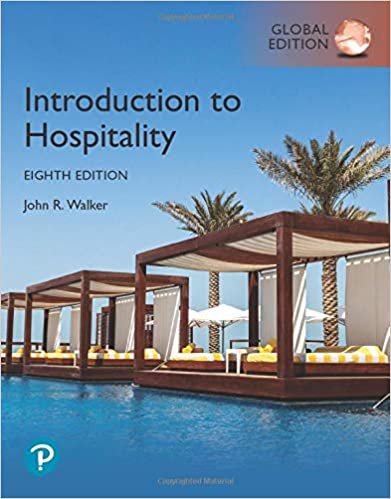 Introduction to Hospitality, Global Edition, 8th Edition