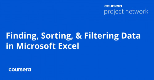 Excel Intermediate - Data Filtering, Sorting, Searching