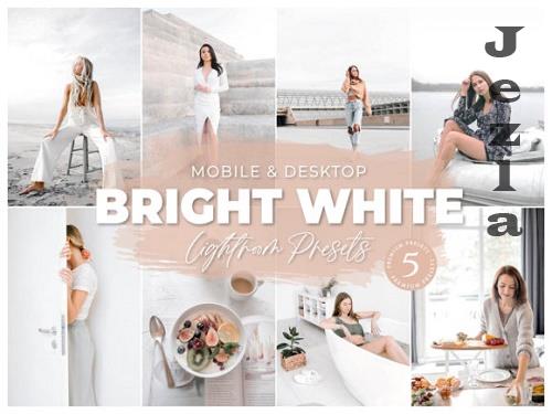 Bright White Mobile Desktop Lightroom Presets Lifestyle Instagram