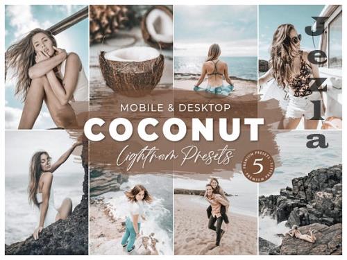 Coconut Mobile Desktop Lightroom Presets Lifestyle Instagram
