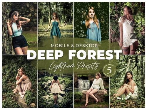 Deep Forest Mobile Desktop Lightroom Presets Lifestyle Instagram
