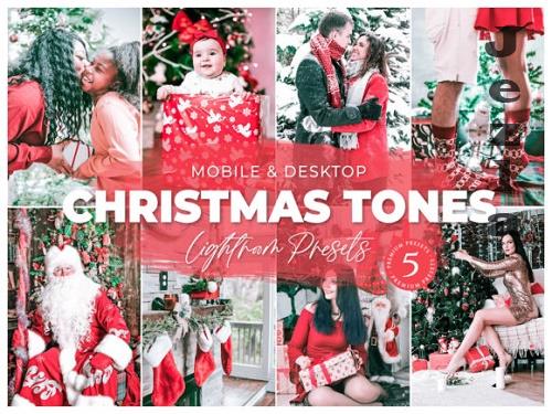 Christmas Tones Mobile Desktop Lightroom Presets Lifestyle Instagram