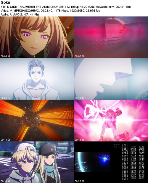 D CIDE TRAUMEREI THE ANIMATION S01E13 1080p HEVC x265-MeGusta