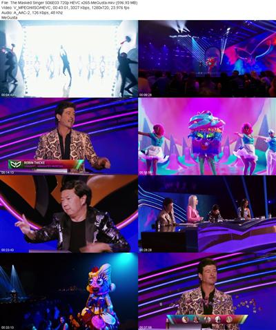 The Masked Singer S06E03 720p HEVC x265 