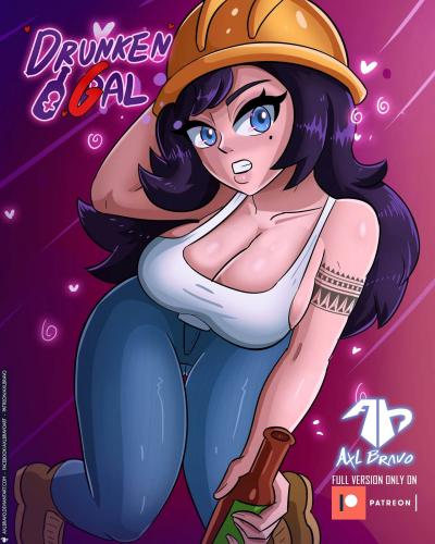 ax3lbravo - Drunken Gal Porn Comics
