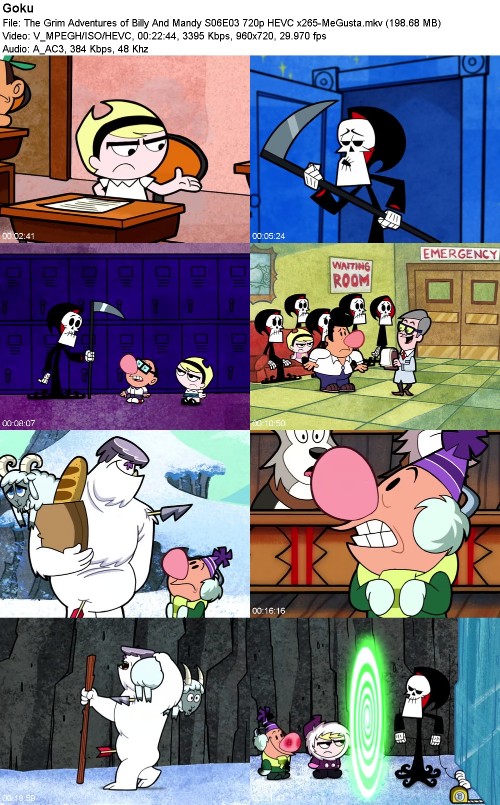 The Grim Adventures of Billy And Mandy S06E03 720p HEVC x265-MeGusta