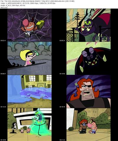 The Grim Adventures of Billy And Mandy S04E01 720p HEVC x265 