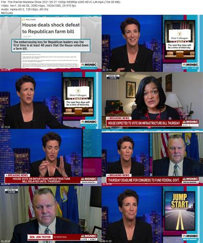 The Rachel Maddow Show 2021 09 27 1080p WEBRip x265 HEVC LM