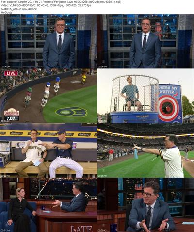 Stephen Colbert 2021 10 01 Rebecca Ferguson 720p HEVC x265 