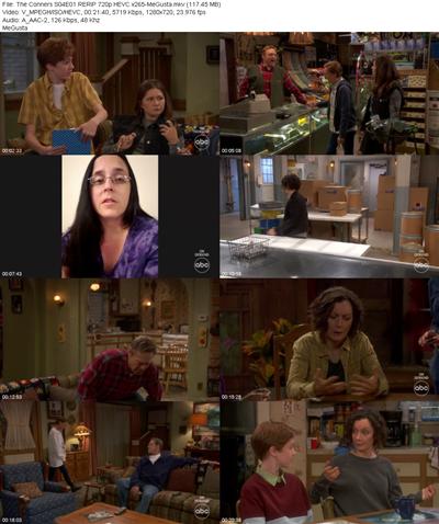 The Conners S04E01 RERiP 720p HEVC x265 
