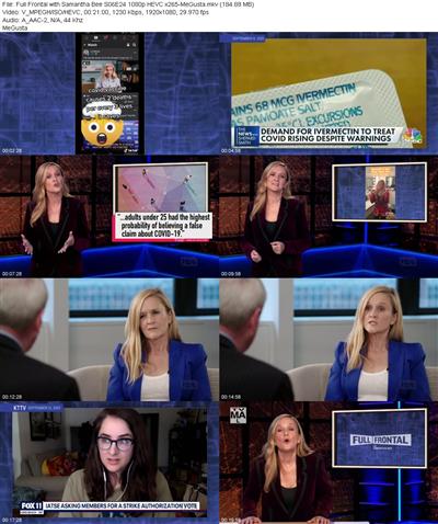 Full Frontal with Samantha Bee S06E24 1080p HEVC x265 