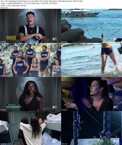 The Challenge S37E08 Spies Lies and Allies The Threat 720p HEVC x265 