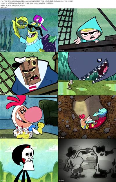 The Grim Adventures of Billy And Mandy S05E01 720p HEVC x265 
