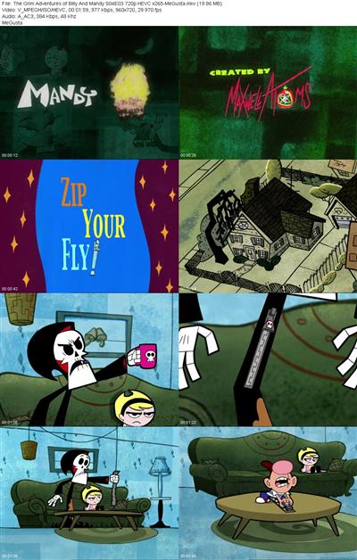 The Grim Adventures of Billy And Mandy S04E03 720p HEVC x265 