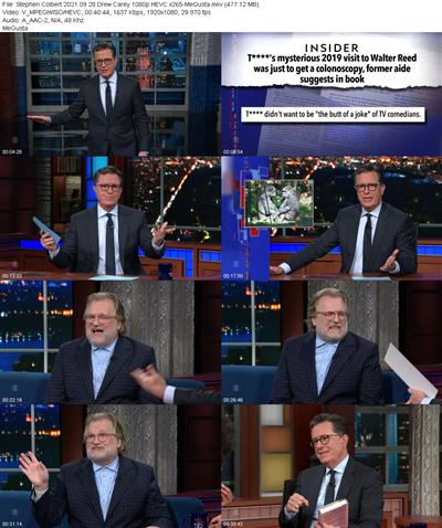 Stephen Colbert 2021 09 28 Drew Carey 1080p HEVC x265 