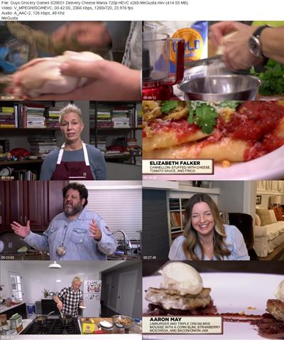 Guys Grocery Games S28E01 Delivery Cheese Mania 720p HEVC x265 