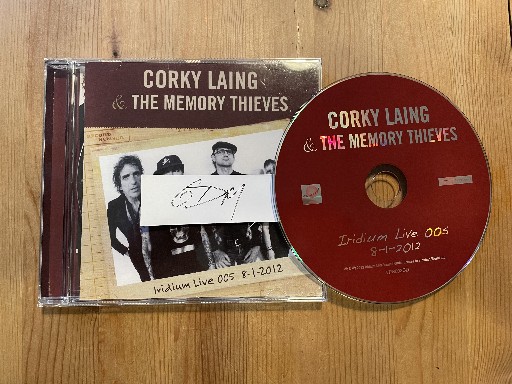 Corky Laing and The Memory Thieves-Iridium Live 005 8-1-2012-(VPS602CD)-CD-FLAC-2013-6DM