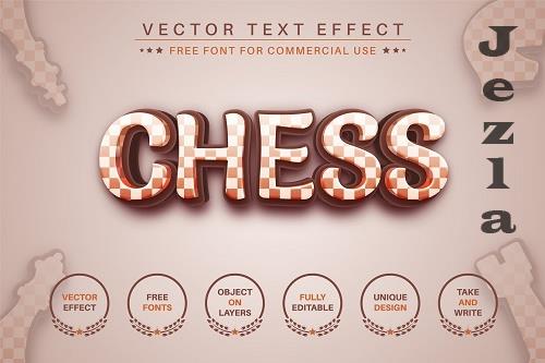 Chess - editable text effect - 6553855