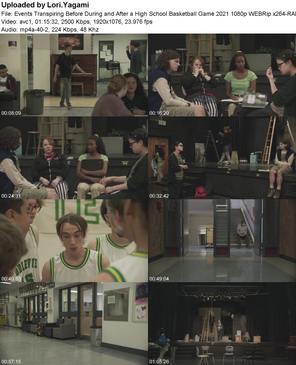 Events Transpiring Before During and After a High School Basketball Game (2021) 1080p WEBRip x264...