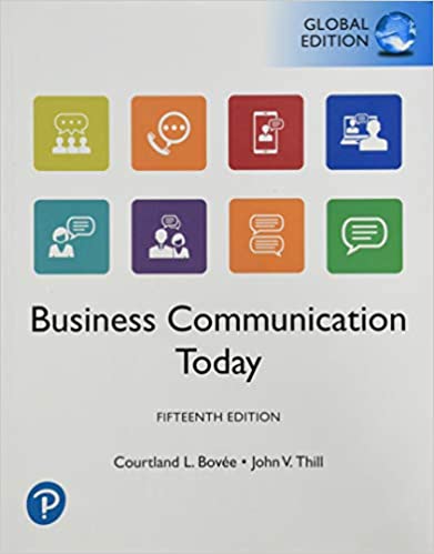 Business Communication  Global Edition, 15th Edition