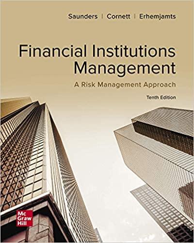 Financial Institutions Management: A Risk Management Approach, 10th Edition