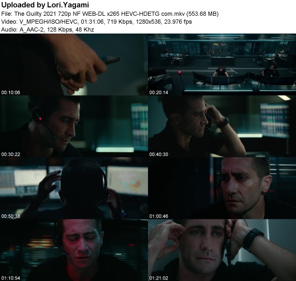 The Guilty (2021) 720p NF WEB-DL x265 HEVC-HDETG