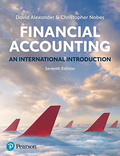Financial Accounting: An International Introduction, 7th Edition