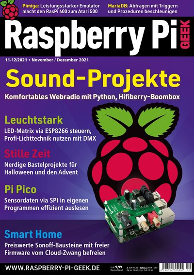 Raspberry Pi Geek - 11-12 / 2021