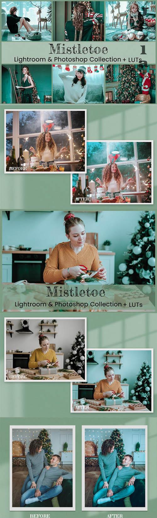 Mistletoe Lightroom Mobile Presets Photoshop Actions LUTs - 1618018