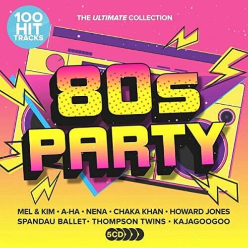 38547a4c407feba10f9ba52dd6cd1d2c - VA - The Ultimate Collection: 80s Party (5CD) (2021)