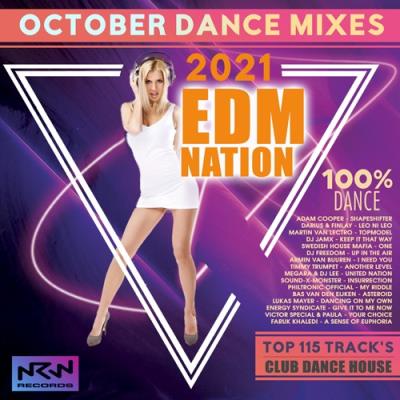 VA - EDM Nation: October Dance Mixes (2021) (MP3)