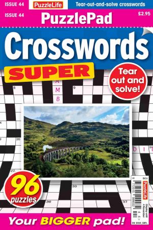 PuzzleLife PuzzlePad Crosswords Super   Issue 44, 2021
