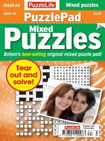 PuzzleLife PuzzlePad Puzzles   Issue 63, 2021