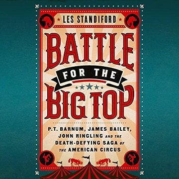 Battle for the Big Top: P.T. Barnum, James Bailey, John Ringling, and the Death Defying Saga of the American Circus [Audiobook]