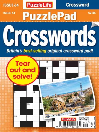 PuzzleLife PuzzlePad Crosswords   Issue 64, 2021