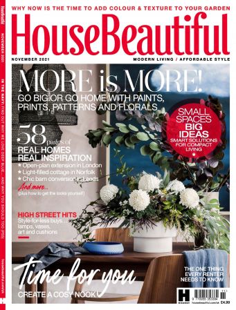 House Beautiful UK   November 2021 (True PDF)