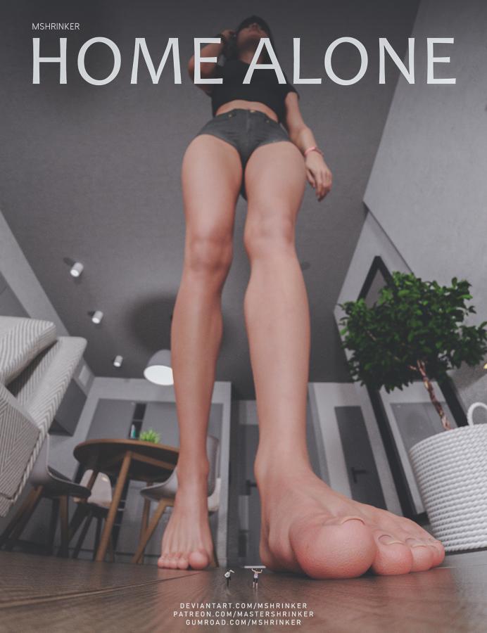 Home Alone By MasterShrinker 3D Porn Comic