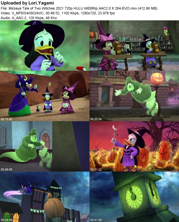 Mickeys Tale of Two Witches (2021) 720p HULU WEBRip AAC2 0 X 264-EVO
