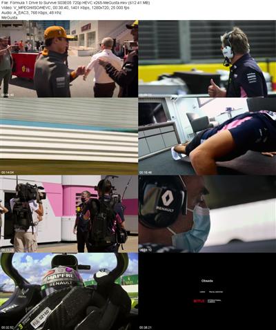 Formula 1 Drive to Survive S03E05 720p HEVC x265 