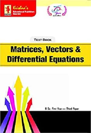 Krishna's   Matrices Vector & Differential Equations, Edition 16C