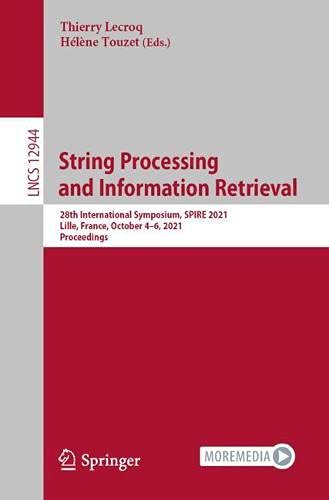 String Processing and Information Retrieval: 28th International Symposium