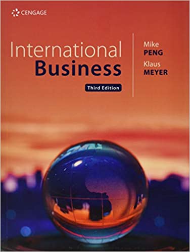 International Business, 3rd Edition by Peng Mike