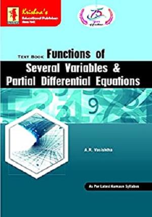 Krishna's   Functions of Several Variables and Partial Differential Equations