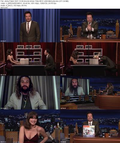 Jimmy Fallon 2021 10 08 Ana de Armas 720p HEVC x265 